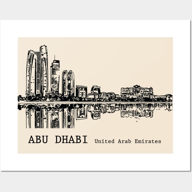 Abu Dhabi - United Arab Emirates Wall Art by Lakeric